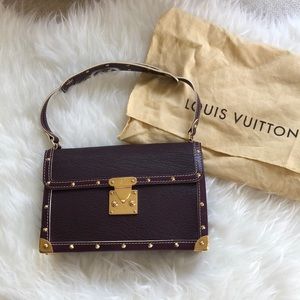 LOUIS VUITTON Suhali L’Aimable Chèvre Prune